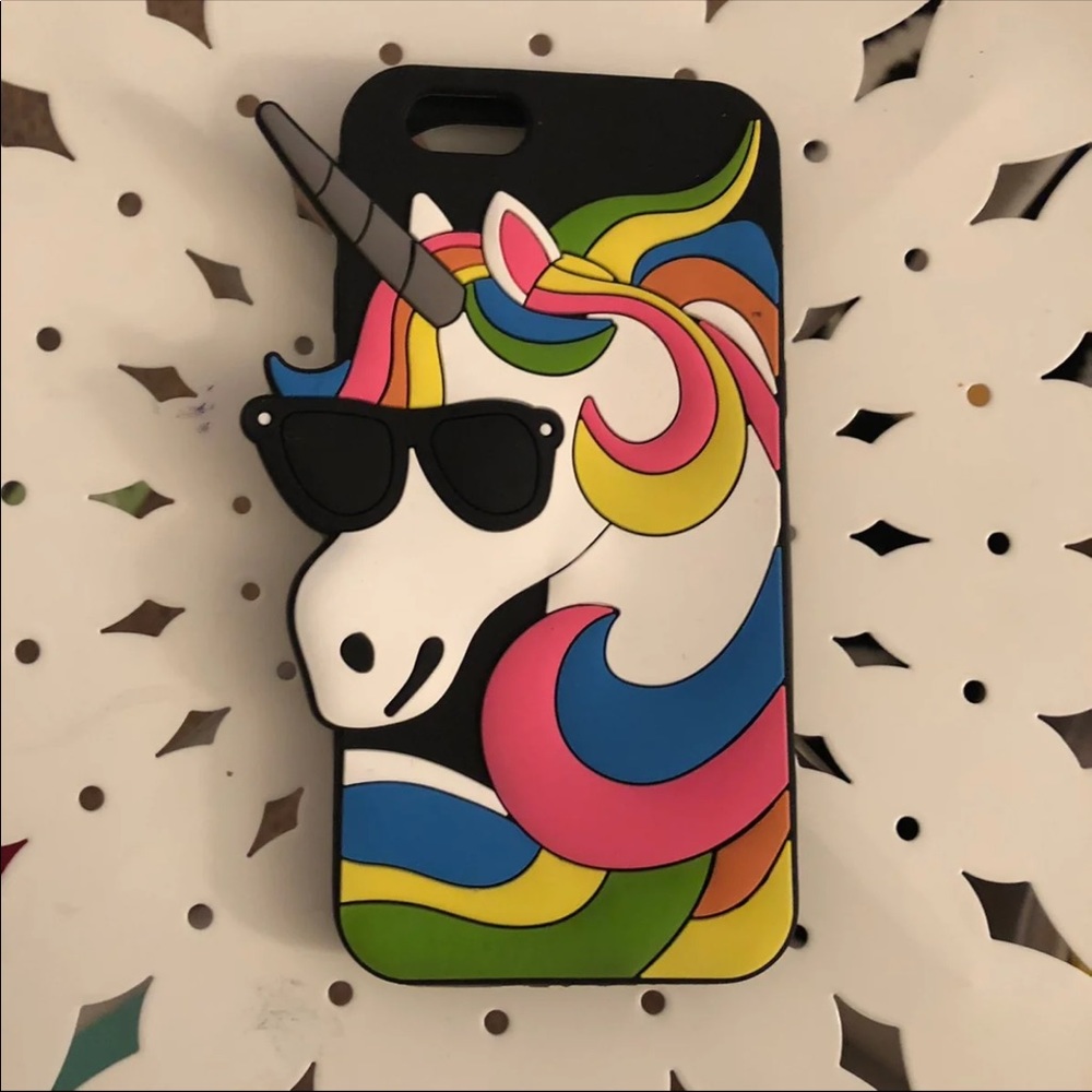 Unicorn with sunglasses